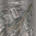 Hibbent Universal Metal Side Mount Toilet Handle Replacement Kit, Brass Toilet Flush Tank Lever with Stainless Steel Flapper Chains for Most Toilets, Chrome Finish