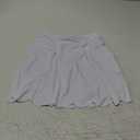 M MOTEEPI Women's Golf Skirt with Pockets - Tennis Skirt - White Skorts for Women - Dressy Casual (M, White)