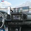 2023 Tacoma Magnetic Phone Mount Compatible with 2016-2019 2020-2023 Toy ot a TacomaNo-Drill Metal Cell Phone Holder for Dash Platform Car Accessories(Only for 14Inch Nav.)