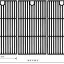 740-0780 720-0745B Grill Replacement Grates Parts for Kitchenaid Grill Replacement Parts 720-0745 720-0745A 810-0021 Jennair Grill Grates Parts Grid Grates Parts 720-0720 Cooking Grates Parts