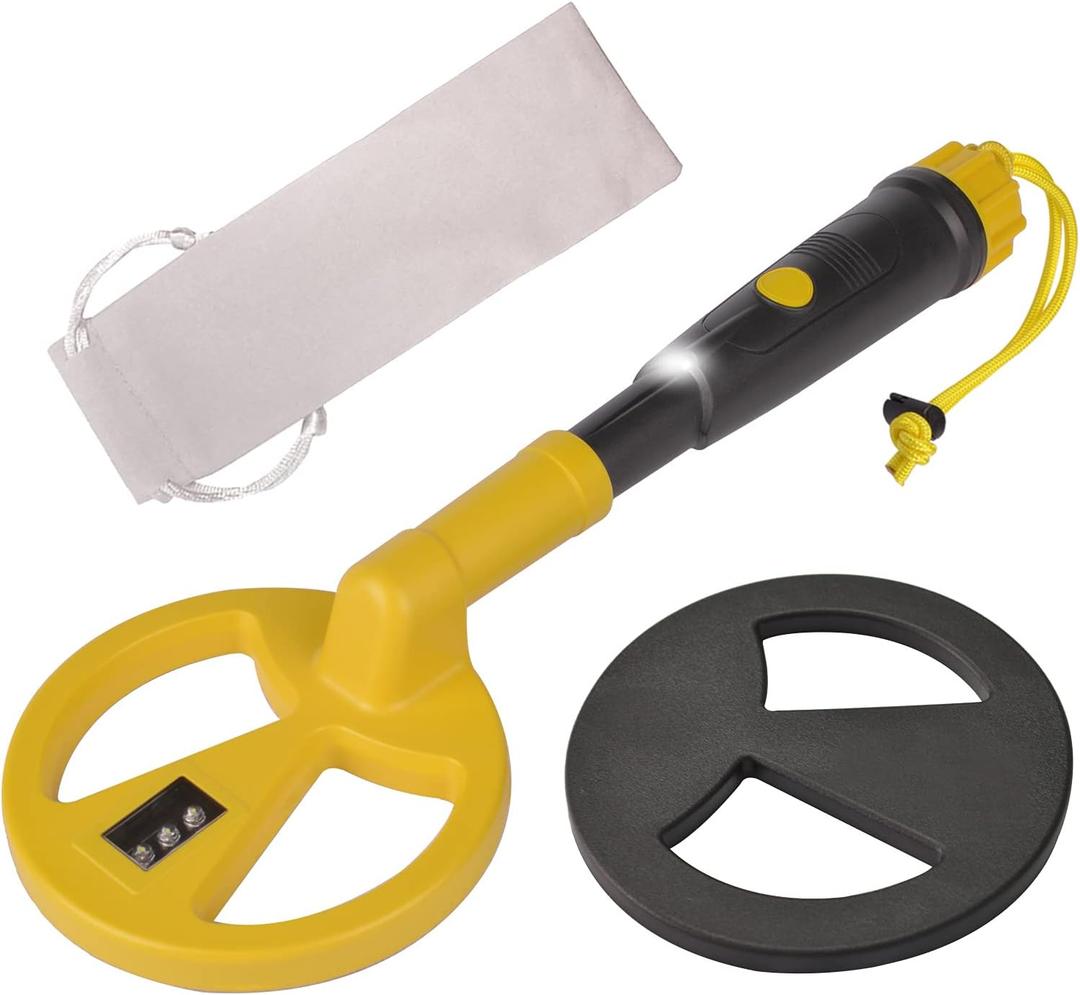 Fully Waterproof Underwater Metal Detector for Kids and Adults Mini Handheld Pinpointer Probe Pulse Induction with LED MD 780
