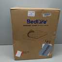 Bedlore 4-Inch King Mattress Topper for Back Pain - Dual Layer Medium Support (2" Gel Memory Foam + 2" Cooling Fluffy Pillow Top Pad), Breathable & Pressure Relief (White)