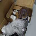 Cambom Rotary Cheese Grater Hand Crank Cheese Shredder for Fresh Cheese, Vegetable, Nuts, Non-slip Suction Base, Free Cleaning Brush Three Blades, Black