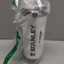 STANLEY Vitalize Shaker Bottle 20 oz | Leakproof Insulated Stainless Steel Shaker Cup | Base Storage and Twist On Fast Flow Lid | Protein Shakes and Pre Workout Powder | BPA-Free | Chalk