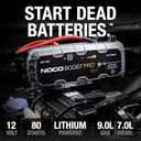 NOCO Boost GB150: 3000A UltraSafe Jump Starter  12V Lithium Battery Booster Pack, Portable Jump Box, Power Bank & Jumper Cables - for 9.0L Gas and 7.0L Diesel Engines
