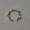 KorViSHOW White Flower Crown Hairband - Rose Flower Headband for Women's Wedding, Party, Festival Decoration, Hair Styling Accessory