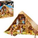 PLAYMOBIL 71148 Asterix: Pyramid of The Pharaoh, Obelix, Asterix, Miraculix, Numerobis, Screw Ornament, Idefix, Toy for Children from 5 Years [Exclusive to Amazon]