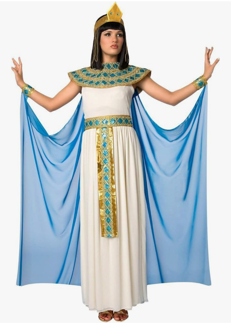 Morph Cleopatra Costume, Egyptian Costume Womens, Cleopatra Costumes Women, Greek Goddess Costumes Womens, Large 