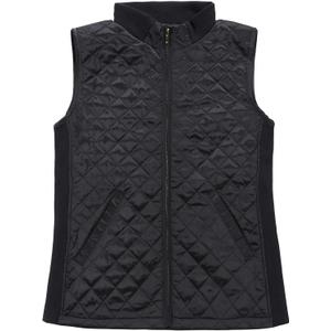 Bienzoe Women Quilted Casual Vest: Lightweight Packable Sleeveless Jacket (XXL)