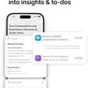 Pocket AI Voice Recorder & Smart Assistant Auto Transcription, Summaries & Action Items AI Note Taker for Meetings, Calls & Productivity - Sierra Blue