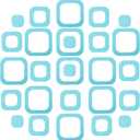 20 Pieces Adhesive Square Bath Treads Non-Slip Bathtub Stickers Non Slip Traction to Tubs Bathtub Stickers Adhesive Decals Appliques for Bath Tub Showers, Pools, Boats, Stairs (Blue)