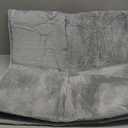 Amearea Modern Soft Hallway Runner Rug, 2x6 Feet Washable Runner Rugs for Hallway, Grey Fluffy Rug Bedroom Bedside Rugs, Non Slip Memory Foam Rug Carpet for Entrance Kitchen Living Room Decor