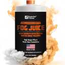 Fog Juice - Fog Machine Fluid | High Density (32 FL OZ / 1 Quart) Manufactured In USA  Perfect for 400 Watt to 1500 Fog Machines Produces Long Lasting High Density Fog for Water Based Foggers