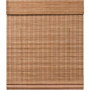 LazBlinds Cordless Bamboo Roman Shades, Light Filtering Window Treatment, Roll Up Bamboo Blinds for Windows, 32'' W x 60'' H