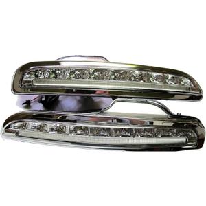 ATEX LED Daytime Running Light Fog Light Crystal Clear Bumper Lamp for Boxster 987 2005~2008