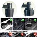 Car Cup Holder Tray, Cup Holder Table Expander for Car - Secure & 360°Adjustable Swivel arm, 9.84" Table, Car Tray fit for Cup Holders 2.56"-3.7" dm Wide