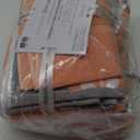 Modern Threads Organic Vines 6-Piece 100% Cotton Towel Set  Yarn Dyed Jacquard & Solid  Includes 2 Bath Towels, 2 Hand Towels, 2 Washcloths  Absorbent, Quick Dry, Soft & Durable  Orange