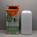 Diaper Genie Classic Diaper Pail Gift Set | Push-N-Lock Odor Control | Includes Starter Refill and Jumbo+ Refill | Holds up to 1,245 Newborn Diapers | Baby Registry Must-Have