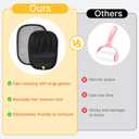 2PCS Pet Hair Removal Glove - Upgrade Reusable Pet Hair Remover Glove for Cats & Dogs, Electrostatic Gloves Pet Hair Remover for Couch, Carpet, Furniture, Car, Bedding, Easy Cleaning & Grooming Tool