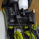 Electric Pressure Washer 5000 PSI Power Washer with Pressure Control & GFCI | Portable Pressure Washer with 35FT GFCI Cord, 20ft Hose, 4 Nozzles and 500ml Foam Cannon, Powerwashers for Home, Car, Green