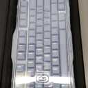 GravaStar Mercury K1 75% Blue Gaming Keyboard, Aluminum Alloy Mechanical Keyboard, Gasket Hot-Swap Socket, Linear Switches, RGB Backlit, Wireless Keyboard for Gaming, Office, and Gifts