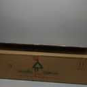 National Tree Company 6.5 ft Pre-Lit Downswept Douglas Fir Slim Artificial Christmas Tree, 300 LED Lights, 640 Tips, PowerConnect, Foot Pedal, 10 Light Functions, Includes Stand, Green