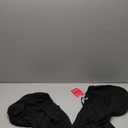 Women's Puff Short Sleeve Tie Up Back Crop Top Deep V Neck Ruffle Hem Peplum Blouse Shirts. Size XL