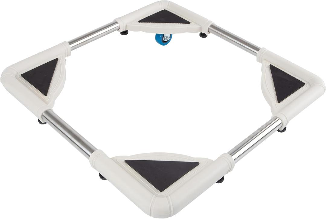 Adjustable Dolly Cart  Appliance Roller with Telescoping Base and Locking Caster Wheels  220lbs Weight Capacity  Moving Supplies by Stalwart