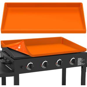 GrillChef Silicone Griddle Cover Mat for Blackstone 36 Inch, Full Wrap-Around Flat Top Cover, Heavy Duty Food-Grade Grill Buddy Mats, All Season Griddle Top Protective for Grill Accessories