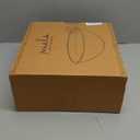 Mela Artisans Scalloped Decorative Wooden Bowls Set of 2 |12 Inch &10 Inch Mango Wood Fruit | Serving Bowls | Natural Grain Texture | Kitchen Counter | Snacks | Desserts | Bread | Handcrafted Decor