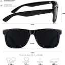 Kids Polarized Sunglasses Age 3-12 Toddler Shades for Boys Girls,Durable Sun Glasses with UV Protection (3pack-black+black/Blue+white/Blue)