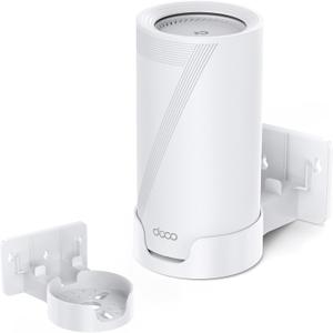 XLTTYWL Deco WiFi 7 Wall Mount Kit, Deco B25-Outdoor/BE65-5G/BE75/BE85/BE95/BE17000/BE22000/BE33000 Router Mount Bracket for TP Decos 7 Tri-Band WiFi 7 Mesh System (White, 1 Pack)