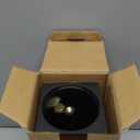 Gold Toilet Brush and Holder Set - Brushed Stainless Steel Gold Toilet Bowl Brush and Holder with Replaceable Head, Removable Inner Bowl, and Splash Protection - Dense Bristles for Thorough Cleaning
