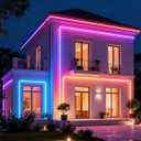 RIYO Neon Rope Lights, 32.8Ft RGB LED Strip Lights - App & Remote Control, Music Sync, IP67 Waterproof, Flexible Neon Lights for Bedroom, Gaming, Party, Outdoor Decor, Multiple Modes