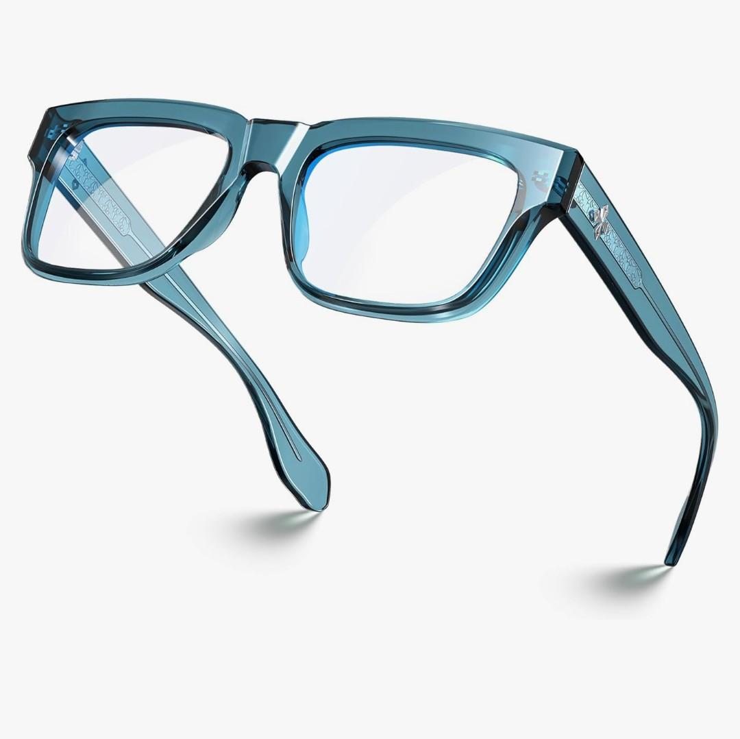 VISOONE TR90 Square Blue Light Blocking Glasses Fashion Computer Eyewear for Women and Men RANDI VISOONE TR90 Square Blue Light Blocking Glasses Fashion Computer Eyewear for Women and Men RANDI