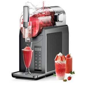 Slushie Machine for Home, Professional Frozen Drink Maker - No Ice Needed, Auto Cleaning, 6 Preset Programs, 4 Hours Freshness, Rapid Freezing, Frozen Margaritas, Frappés, Milkshake, and More