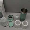 Momcozy 22oz Portable Breast Milk Cooler for Outdoor, Life Saver with 360 Total Cooling for 24 Hours, Larger Capacity Travel Breastmilk Chiller with 2pcs Baby Bottles for Breastmilk Storage, Green