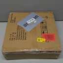 Masupu Drink Table, Round Side Table for Small Spaces, Pedestal Side Table, Small End Table with Metal Base, for Living Room, Bedroom, Bathroom, Black