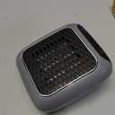 Ontel Handy Heater Turbo Wall Outlet Plug In Heater  Portable Indoor Ceramic Space Heater w/Adjustable Thermostat, 12-Hour Timer, Auto Shut Off, Quiet  Plug In Wall for Office, Bedroom, Camping