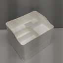 HBlife Makeup Organizer for Vanity with 2 Drawers, Large Bathroom Countertop Cosmetics Organizer Skin Care Storage, Easy to Store Lipsticks, Nail Polishes, Perfumes, Eyeshadow Palettes, All White (Medium)