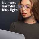 Gaoye Eyewear Frames for Men - Blue Light Blocking Square Glasses, Anti UV Ray Computer Gaming, Blue Blockers for Women