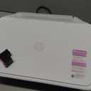 HP DeskJet 2855e Wireless All-in-One Color Inkjet Printer, Scanner, Copier, Best-for-home, 3 month Instant Ink trial included. This printer is only 2.4 ghz capable. (588S5A)