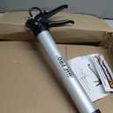 AWF PRO Sausage Caulking Gun, 20 oz Foil Pack and 10 oz Cartridge Convertible, 18:1 Thrust Ratio, Aluminum Barrel, Includes 3 Tips