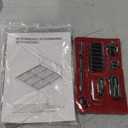 Einhomn Upholstered Twin Size Bed Frame with Linen Fabric Headboard, Strong Wooden Slats Support, Noise Free, No Box Spring Needed, Dark Grey