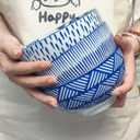 Japanese Ceramic Bowls Set of 6, 28 Oz Large Asian Porcalain Ramen Soup Salad Cereal Noodle Bowl with 6 Spoons, Deep Bowl for Kitchen Decor and Housewarming Gift, Dishwasher & Microwave Safe