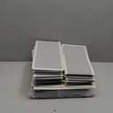 Kootek 16 Pack Drawer Organizer Clothes, Dresser Drawer Organizers for Clothing Fabric Foldable Closet Organizers and Storage Bins for Baby Clothes, Nursery, Underwear, Bras, Socks (Grey)