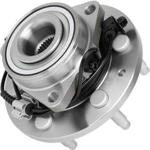 ECCPP 515096 Front Wheel Hub Bearing Assembly for Chevy Avalanche, for Silverado, for Suburban, for Tahoe, for Cadillac Escalade, for GMC Yukon Sierra 1500 4X4 4WD 6 Lug Left Or Right W/ABS