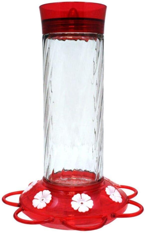 More Birds Diamond Health Hummingbird Feeders for Outdoors, Pack of 1, Red
