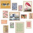 Maximalist Prints for Eclectic Home Decor, 13pcs Maximalist Wall Decor for Living Room, Gallery Wall Art Prints Aesthetic Pictures Bedroom Decor, Trendy Wall Posters for Dorm Room Decor