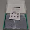 Foot Advanced Renew Triple Method Massager, with 5 Vibration Modes and 6 Heat Levels, Suitable for Reduce Fatigue and Plantar Fasciitis, Travel & Home UseGrey 2pcs